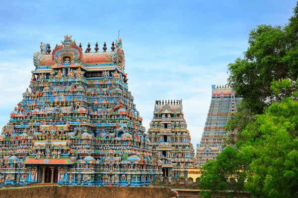 beautiful view colorful gopura hindu 600nw 239025166